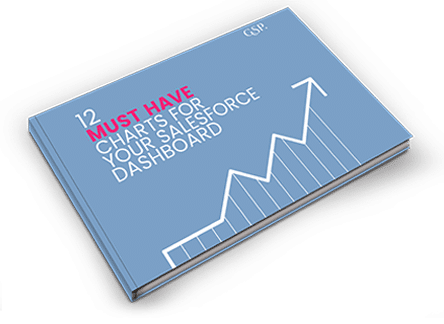 Download the free eBook describing the 12 must-have Salesforce dashboard chart.