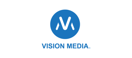 Vision Media Logo on a white background